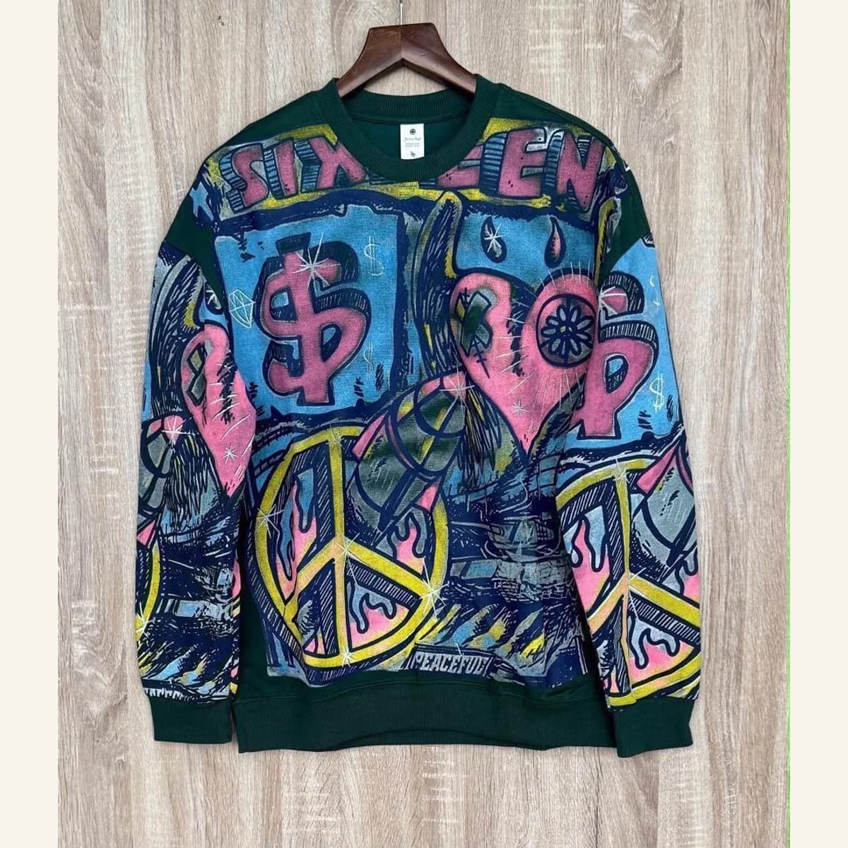 Graphic Long-Sleeve Top 017