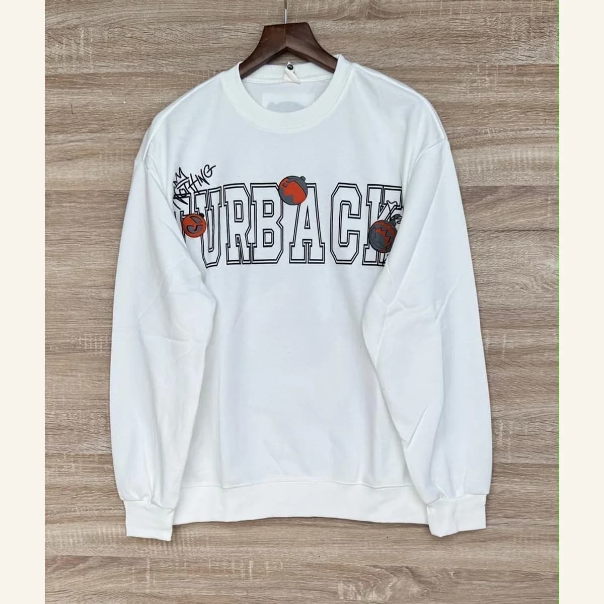 Printed Long-Sleeve Top 021
