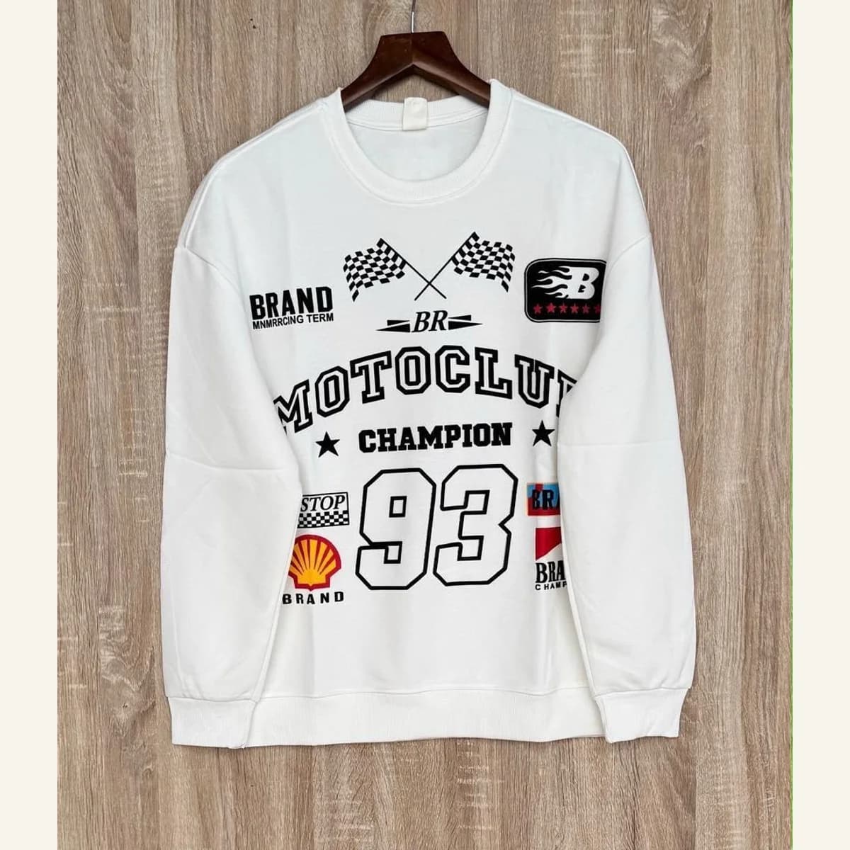 Printed Long-Sleeve Top 023
