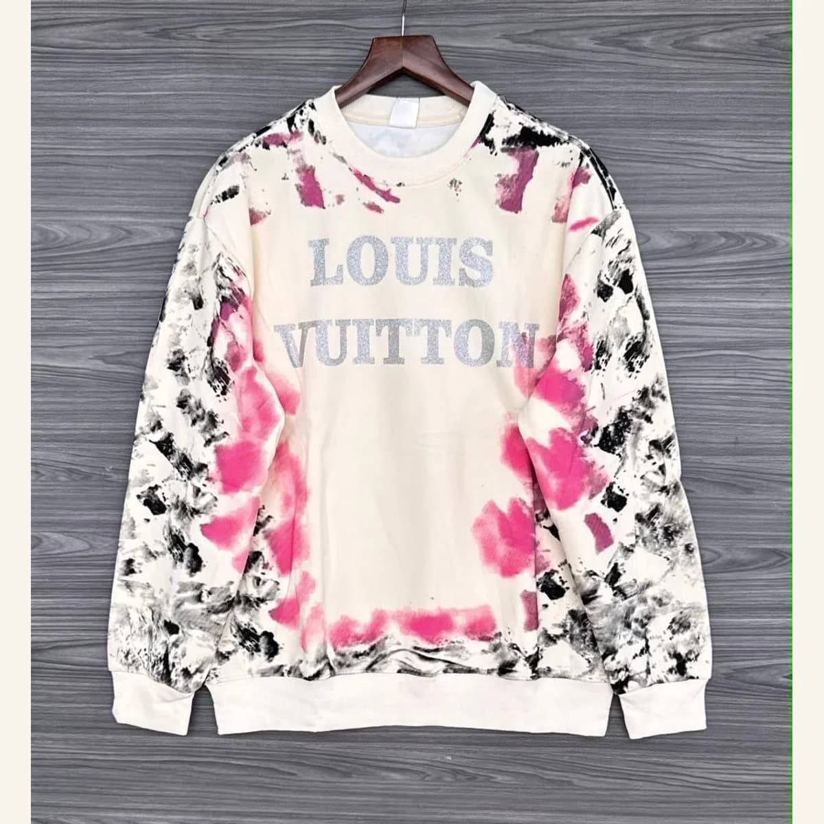 Printed Long-Sleeve Top 025