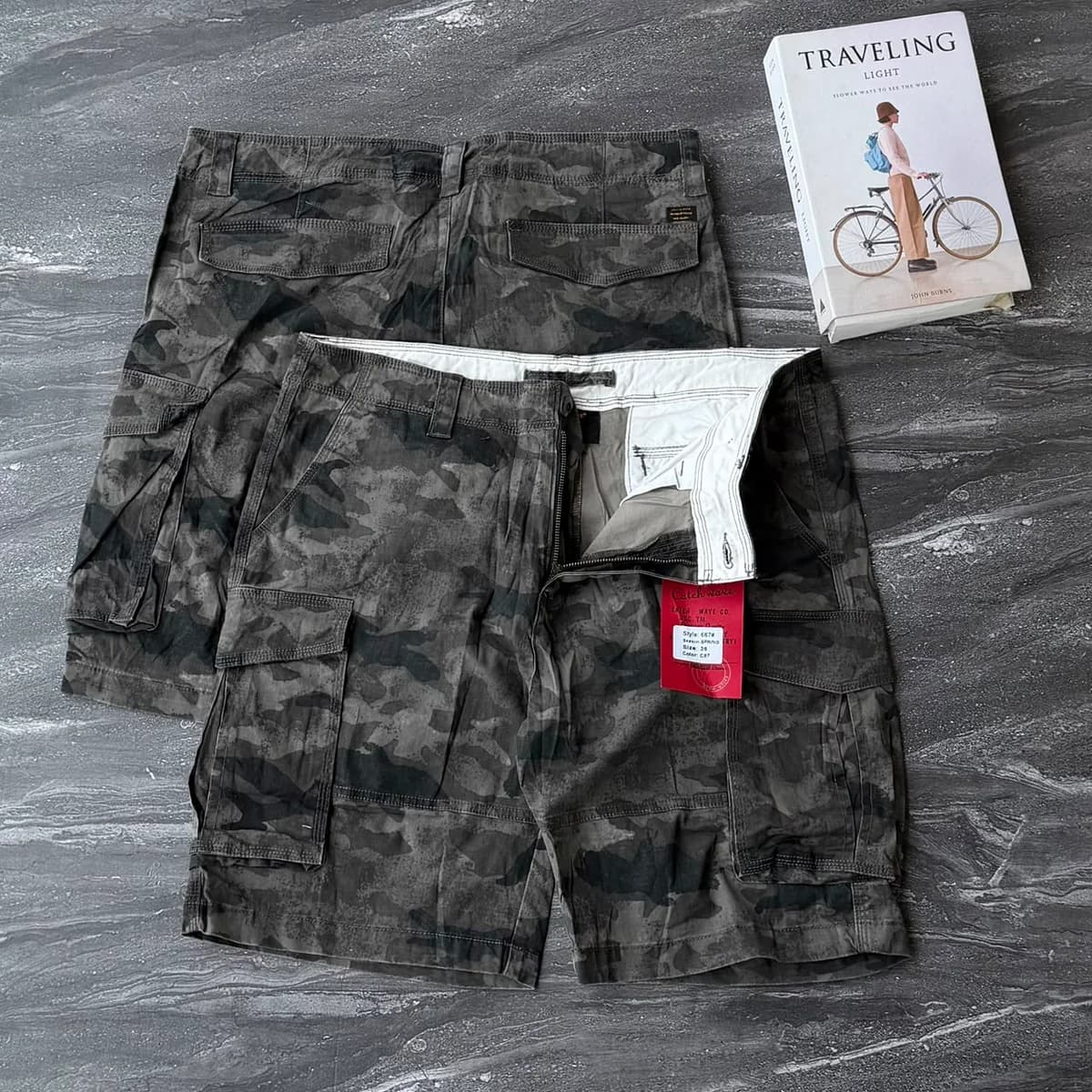 Camouflage Cargo Shorts 071
