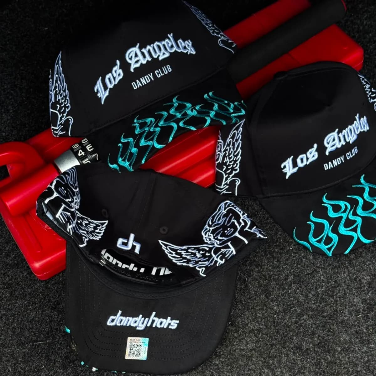 Embroidered Snapback Cap 107