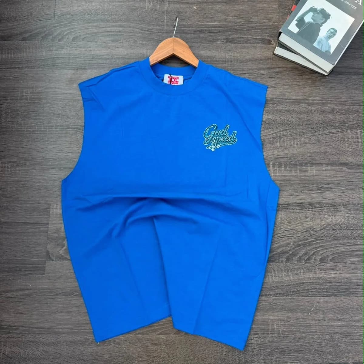 Sleeveless T-Shirt and Shorts Set 268