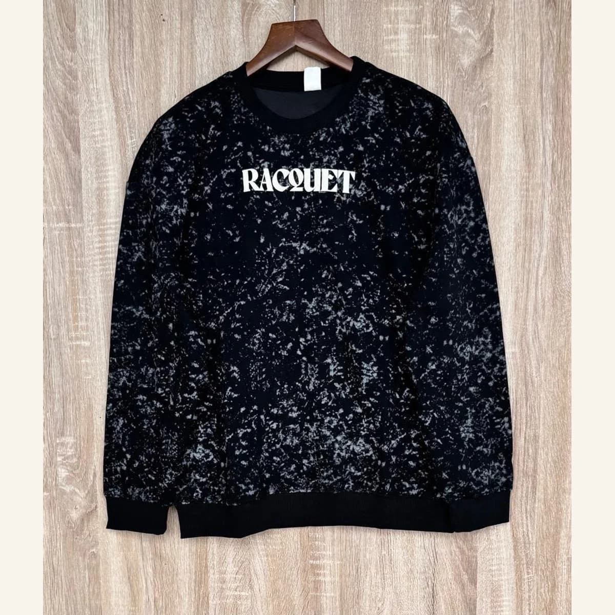 Racquet Print Long-Sleeve Top