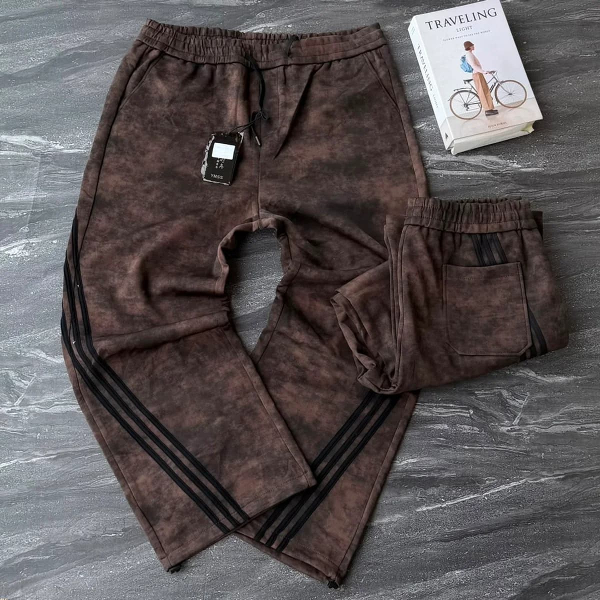 Washed Cargo Trousers 073