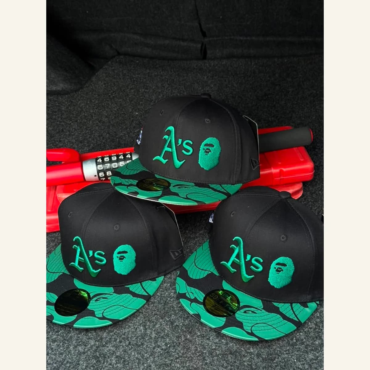 Green Oakland A's Cap