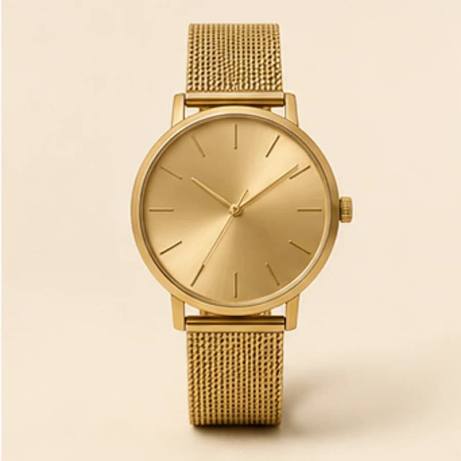 Classic Gold-Tone Watch