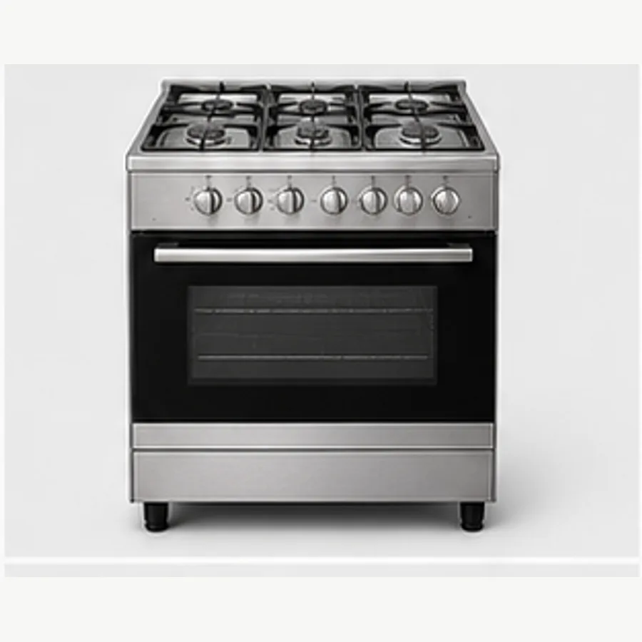 LG 4-Burner Gas Cooker with Oven