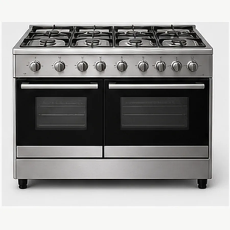 Midea 6-Burner Double-Oven Gas Cooker