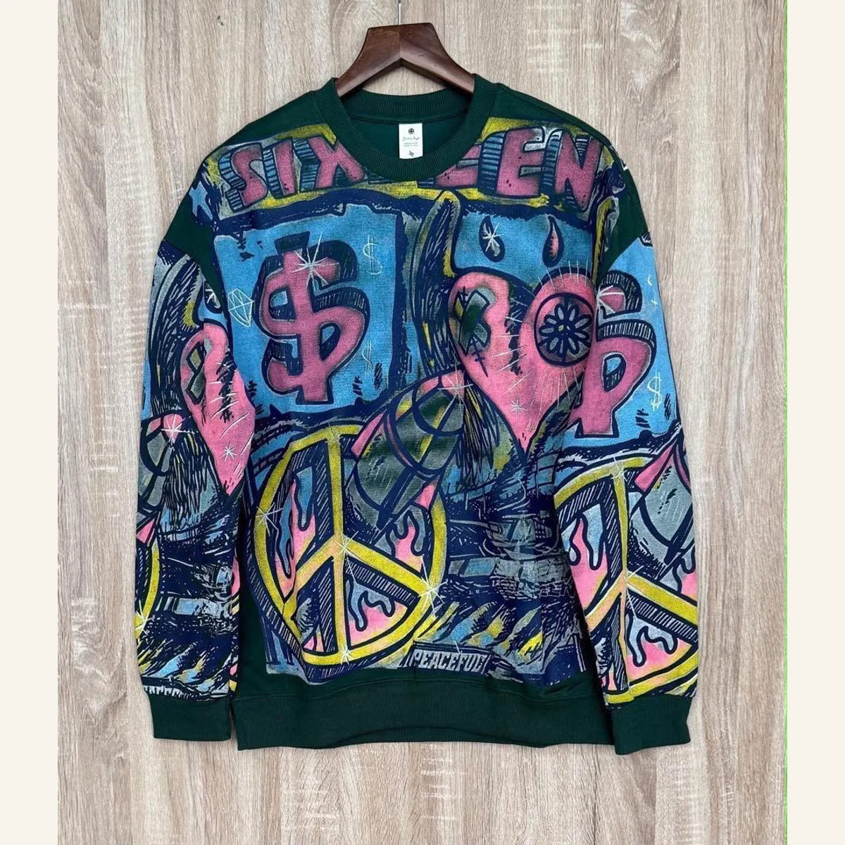 Graphic Long-Sleeve Top 017