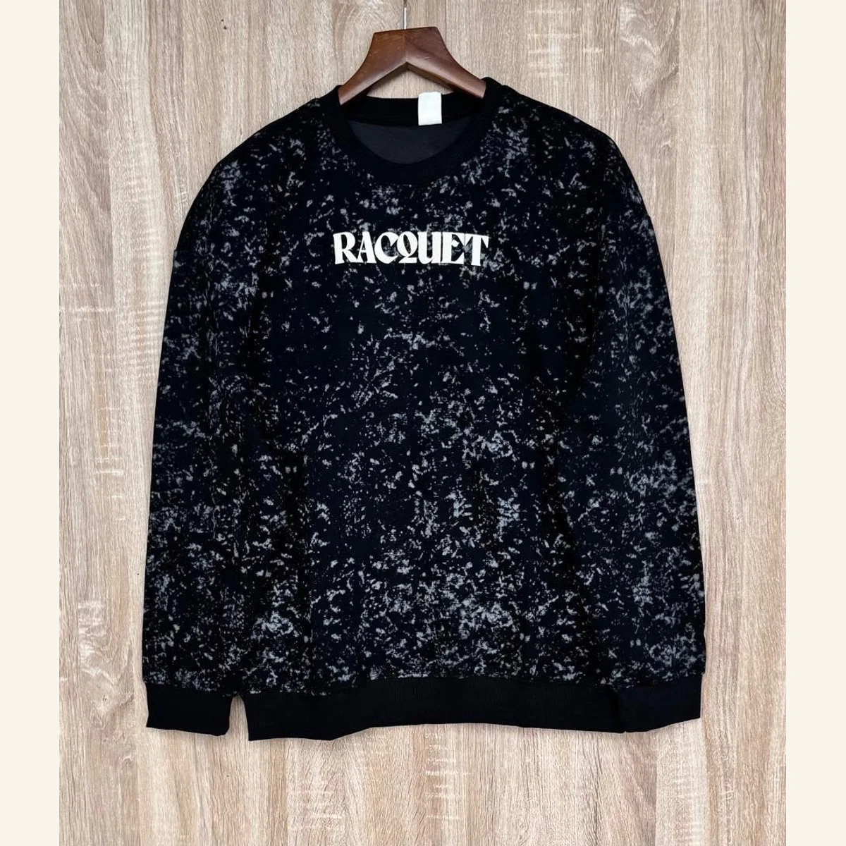 Racquet Print Long-Sleeve Top
