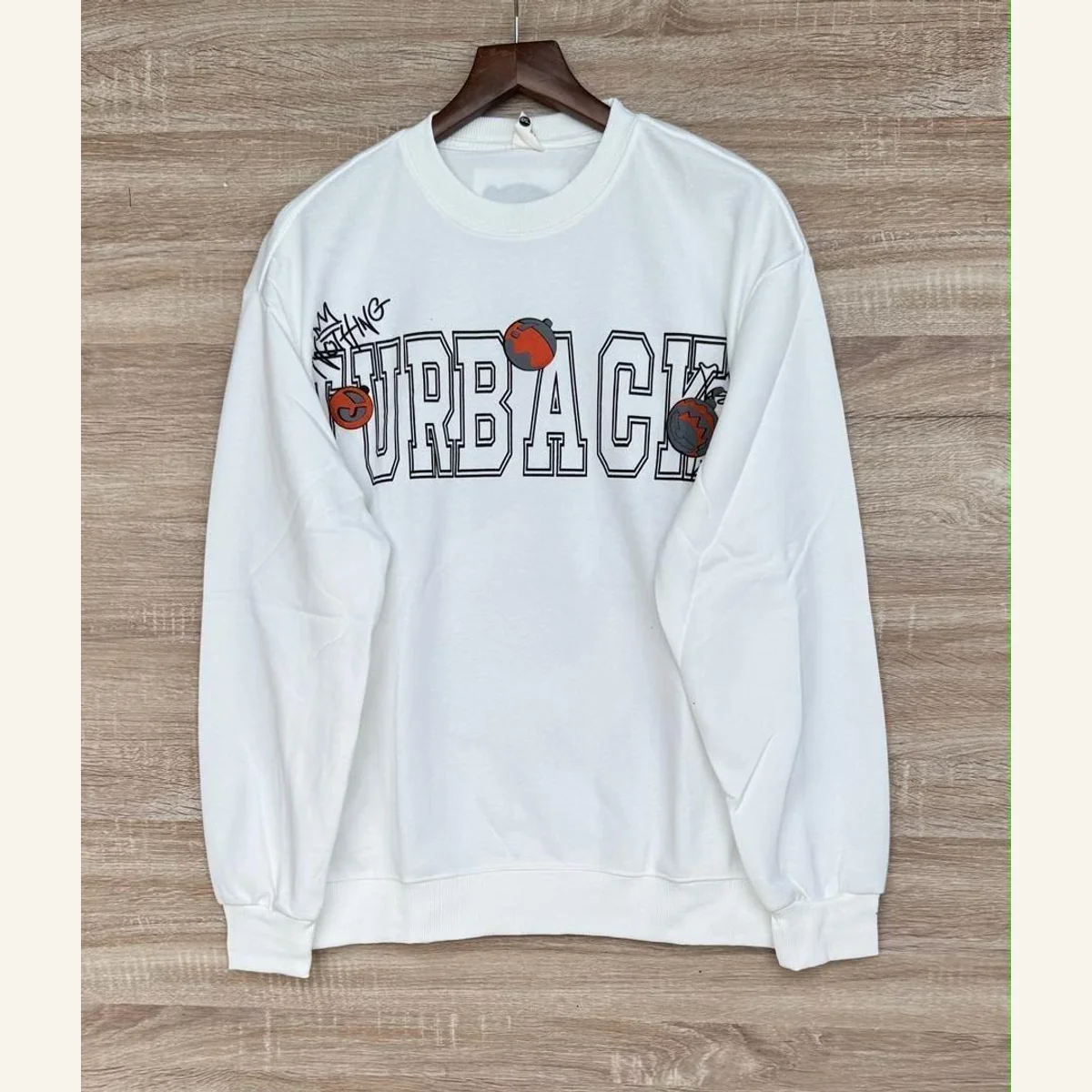 Printed Long-Sleeve Top 021