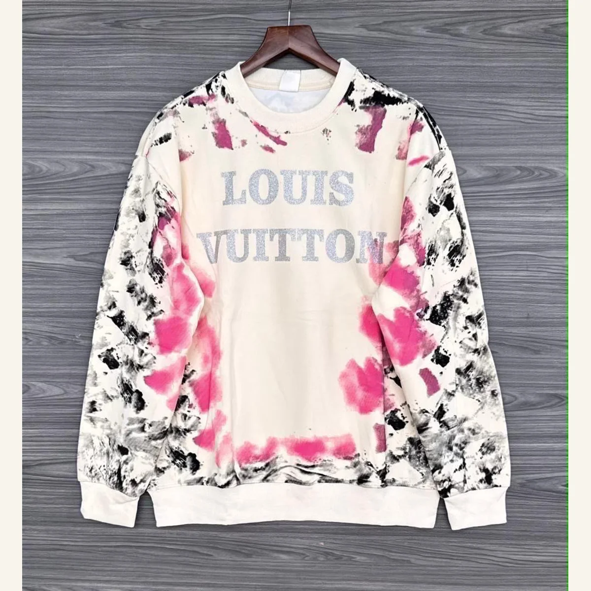 Printed Long-Sleeve Top 025