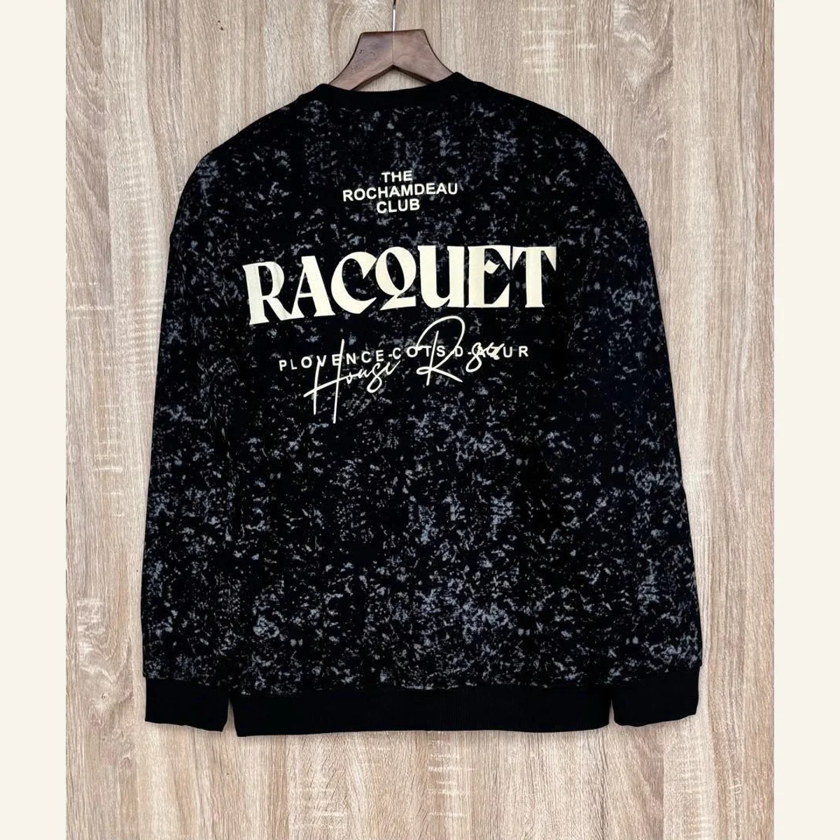 Racquet Print Long-Sleeve Top