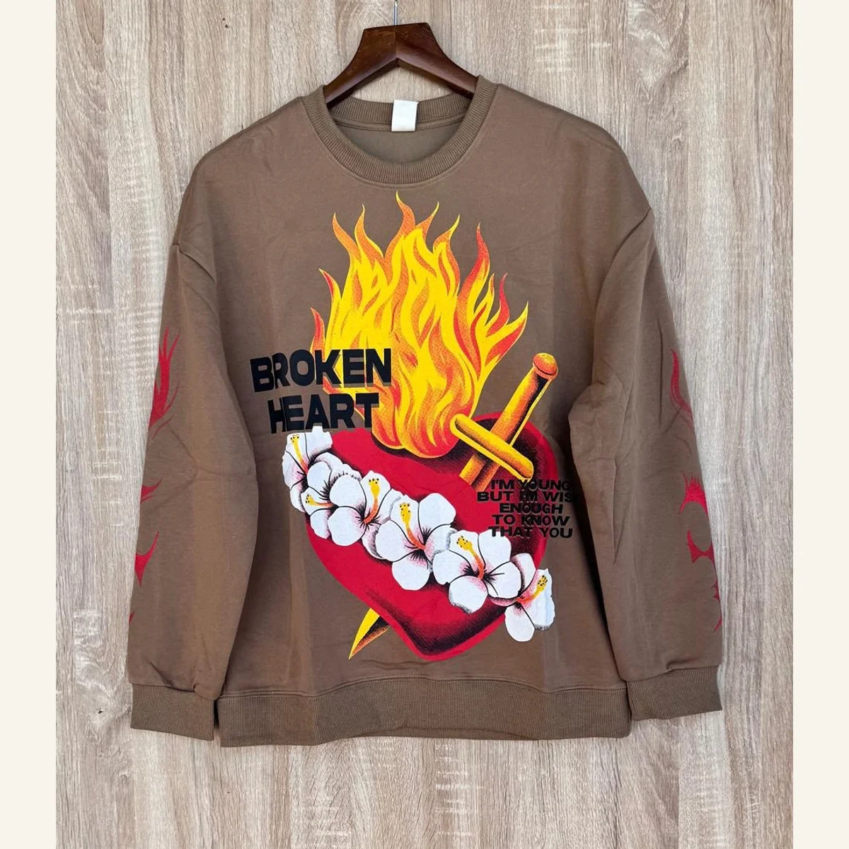 Printed Long-Sleeve Top 031
