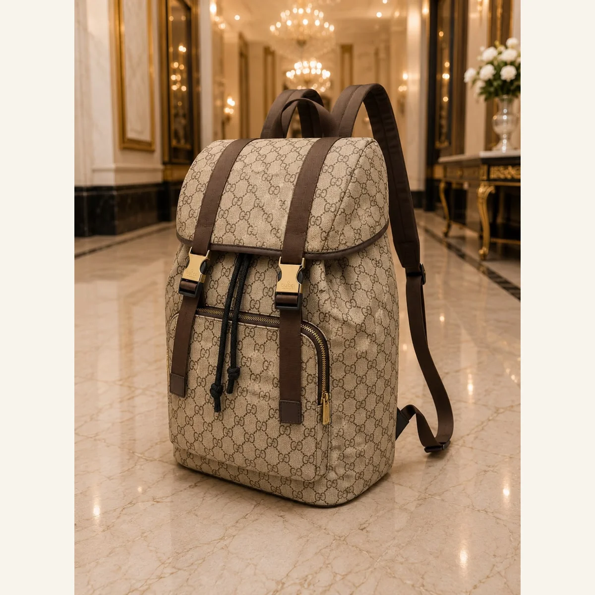 Monogram Backpack 054