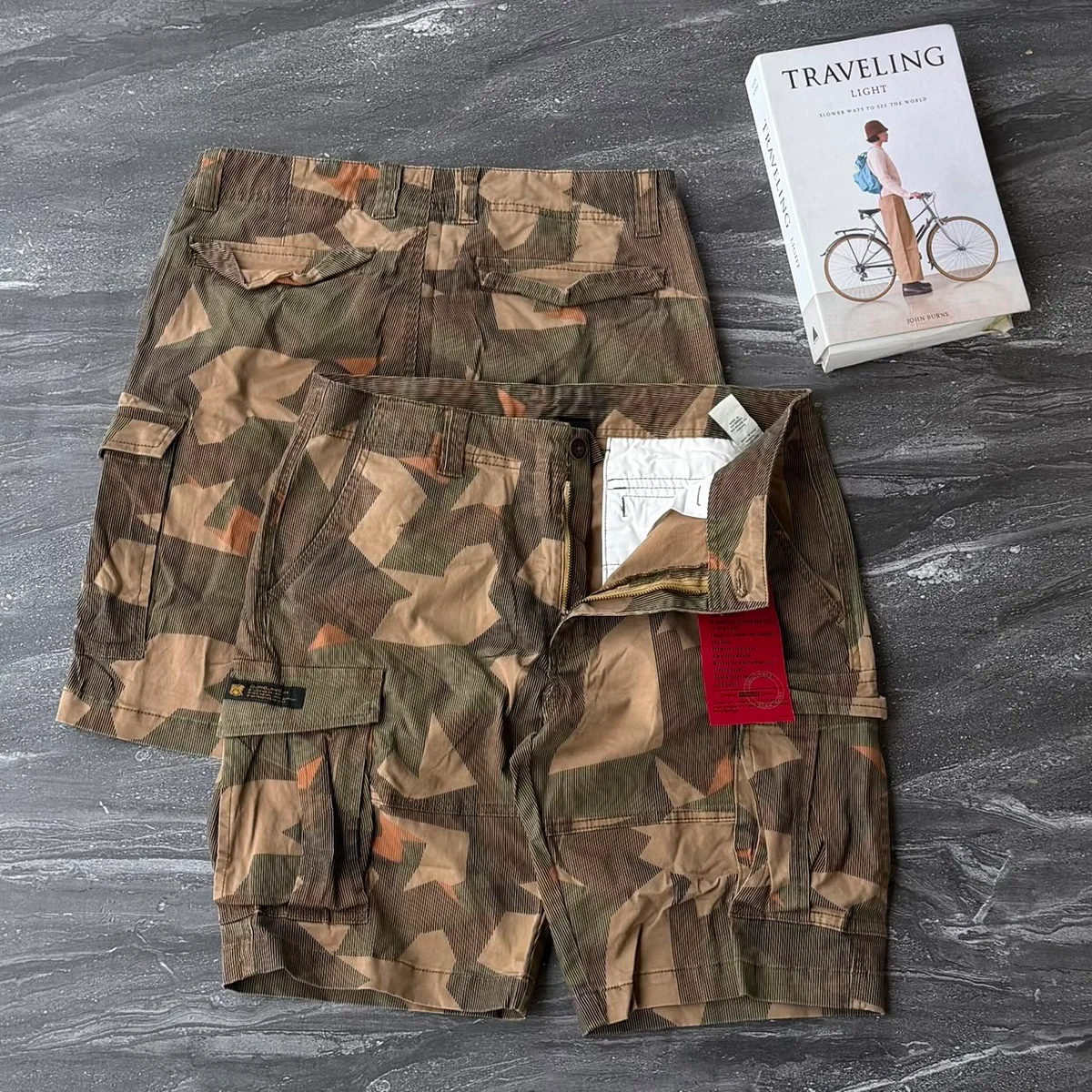 Camouflage Cargo Shorts 070