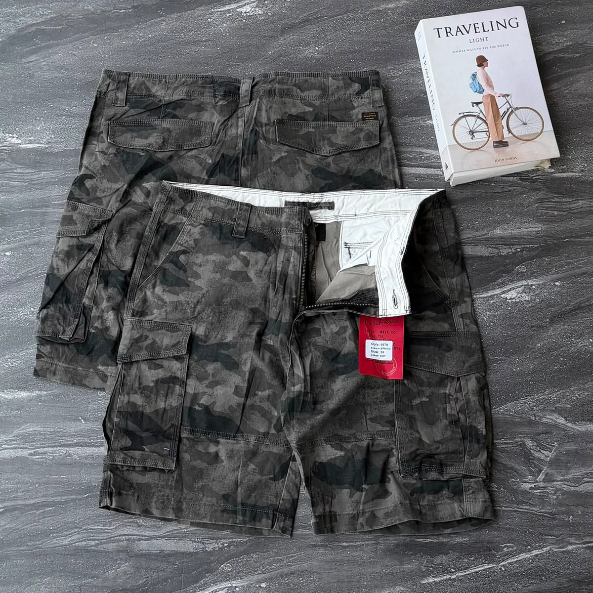 Camouflage Cargo Shorts 071