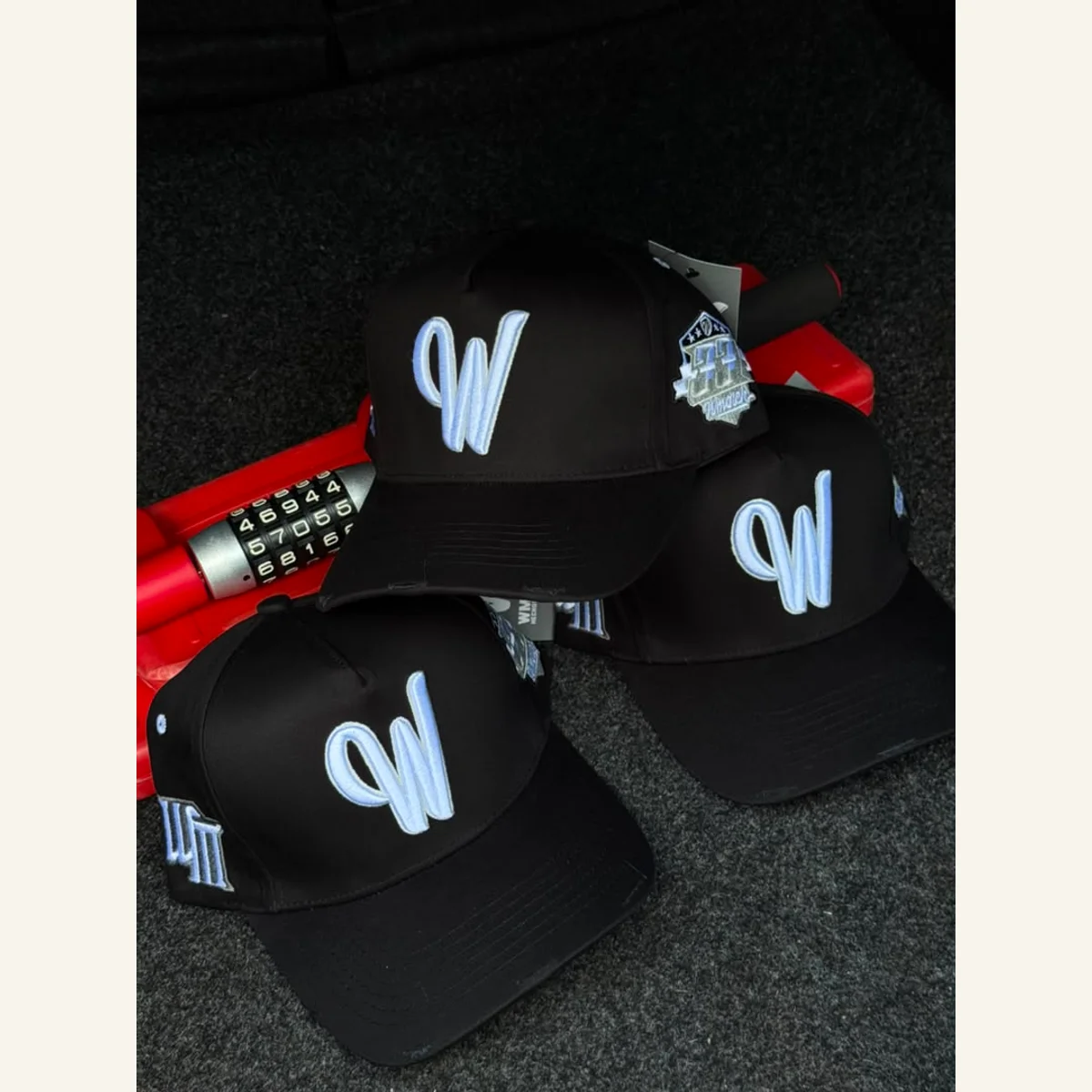 Embroidered Snapback Cap 087