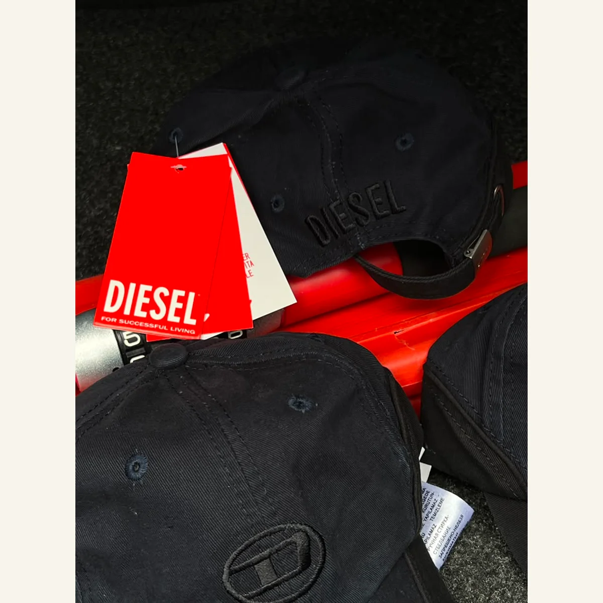 Diesel Logo Snapback Cap