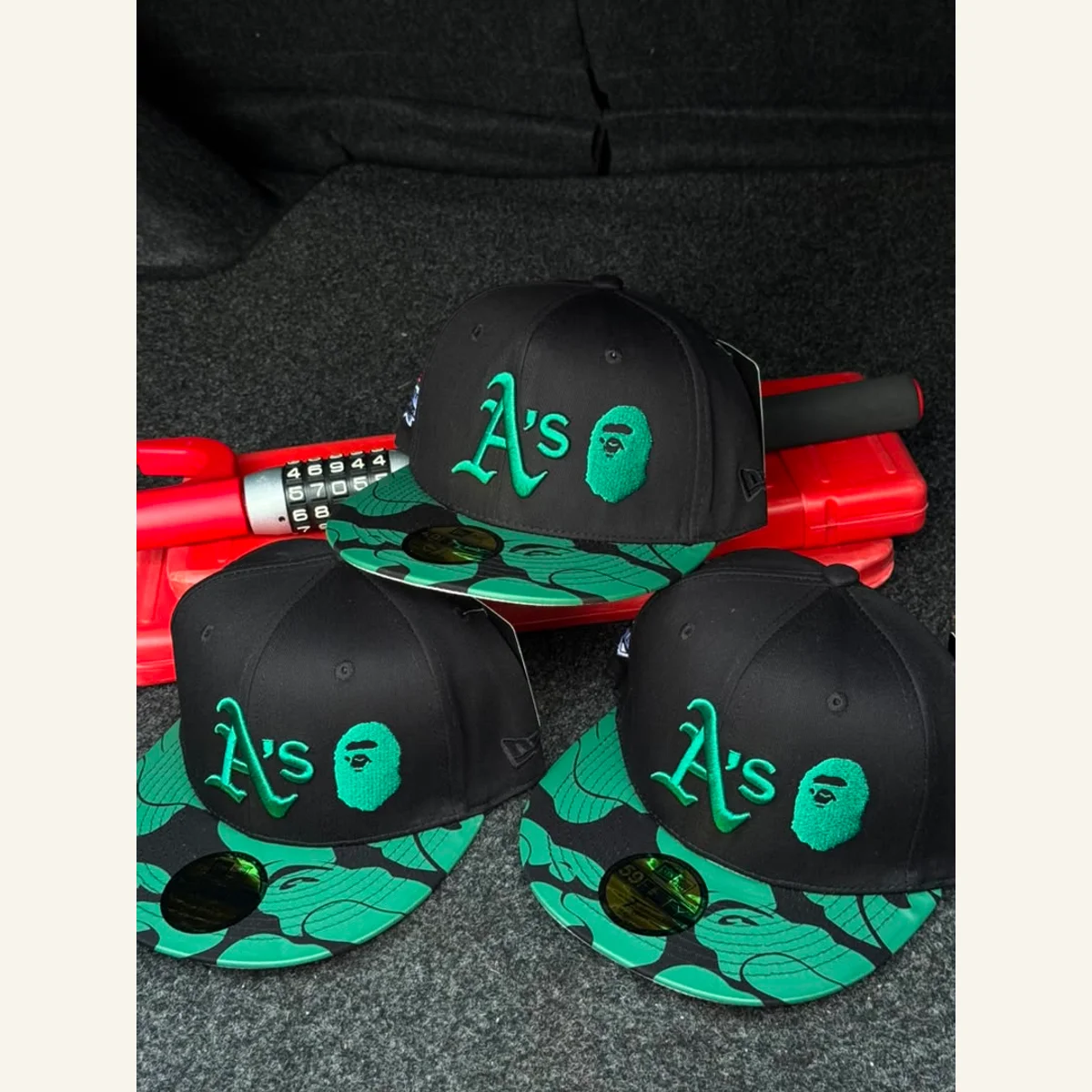 Green Oakland A's Cap