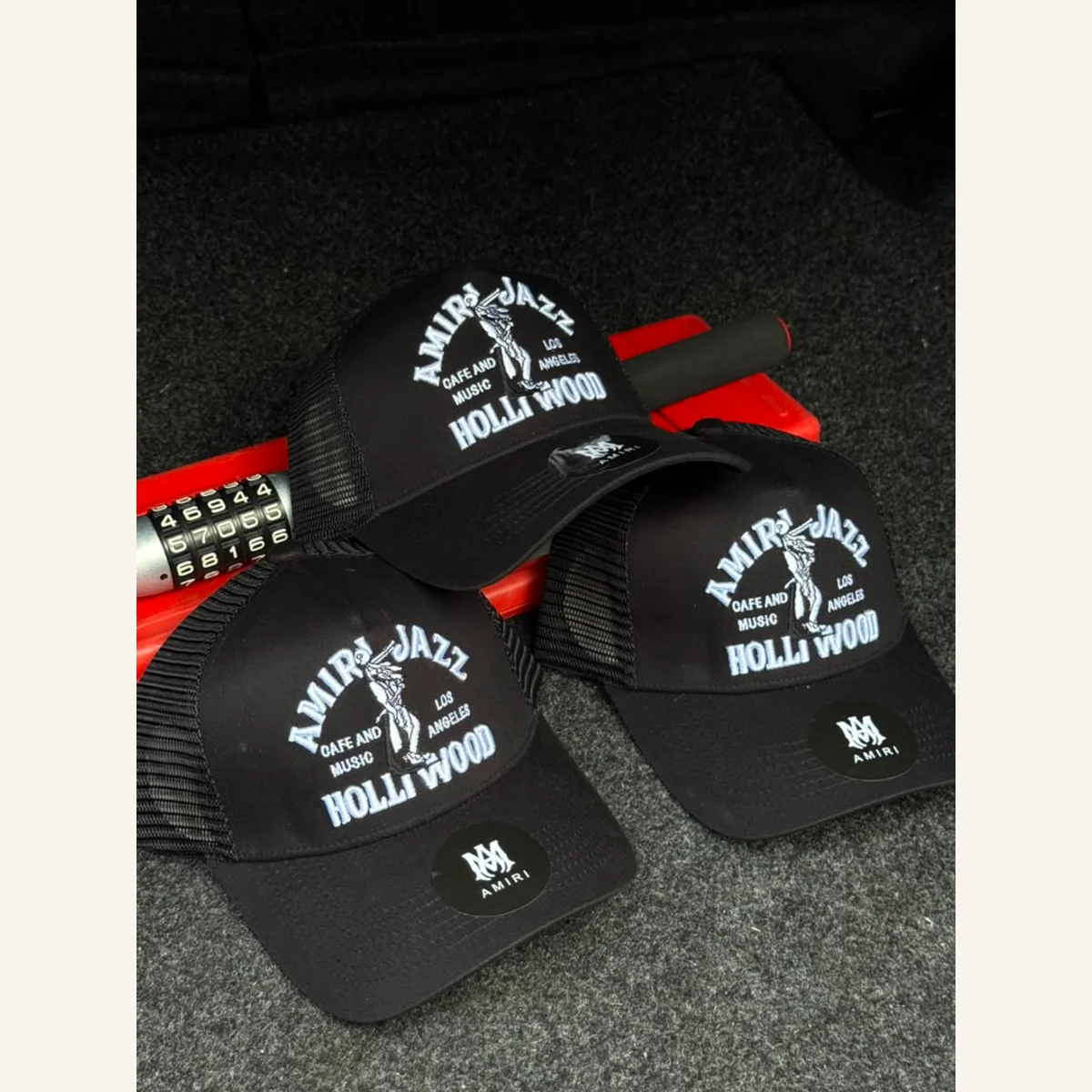 Embroidered Snapback Cap 097