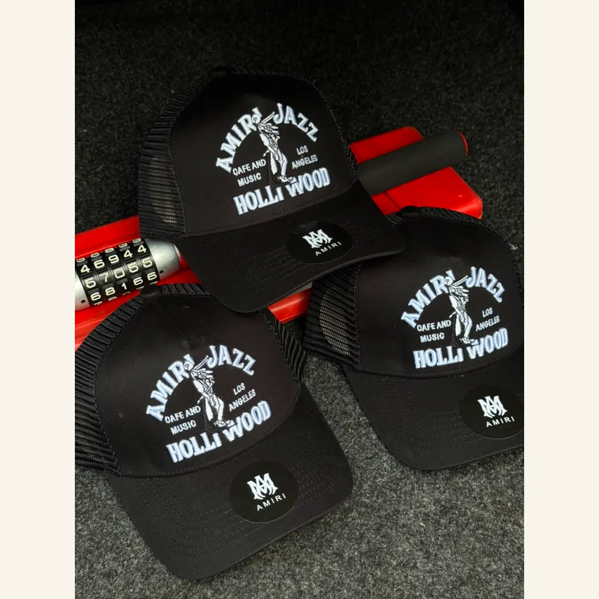 Embroidered Snapback Cap 098