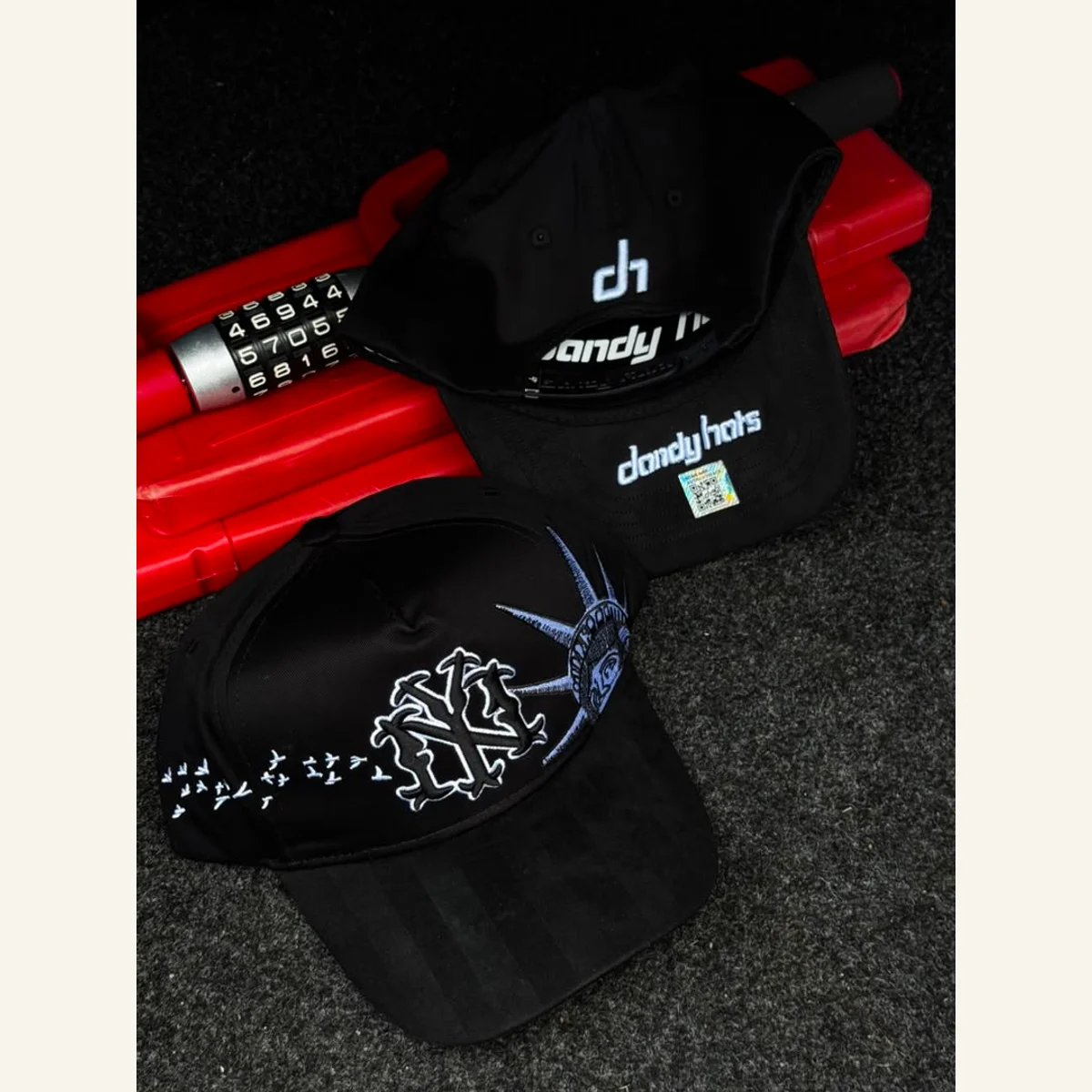 Embroidered Snapback Cap 106