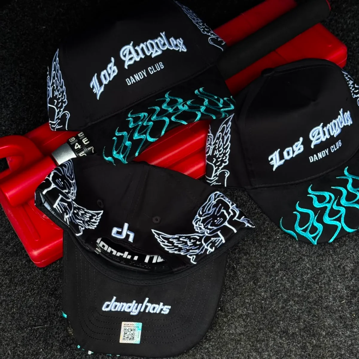 Embroidered Snapback Cap 107