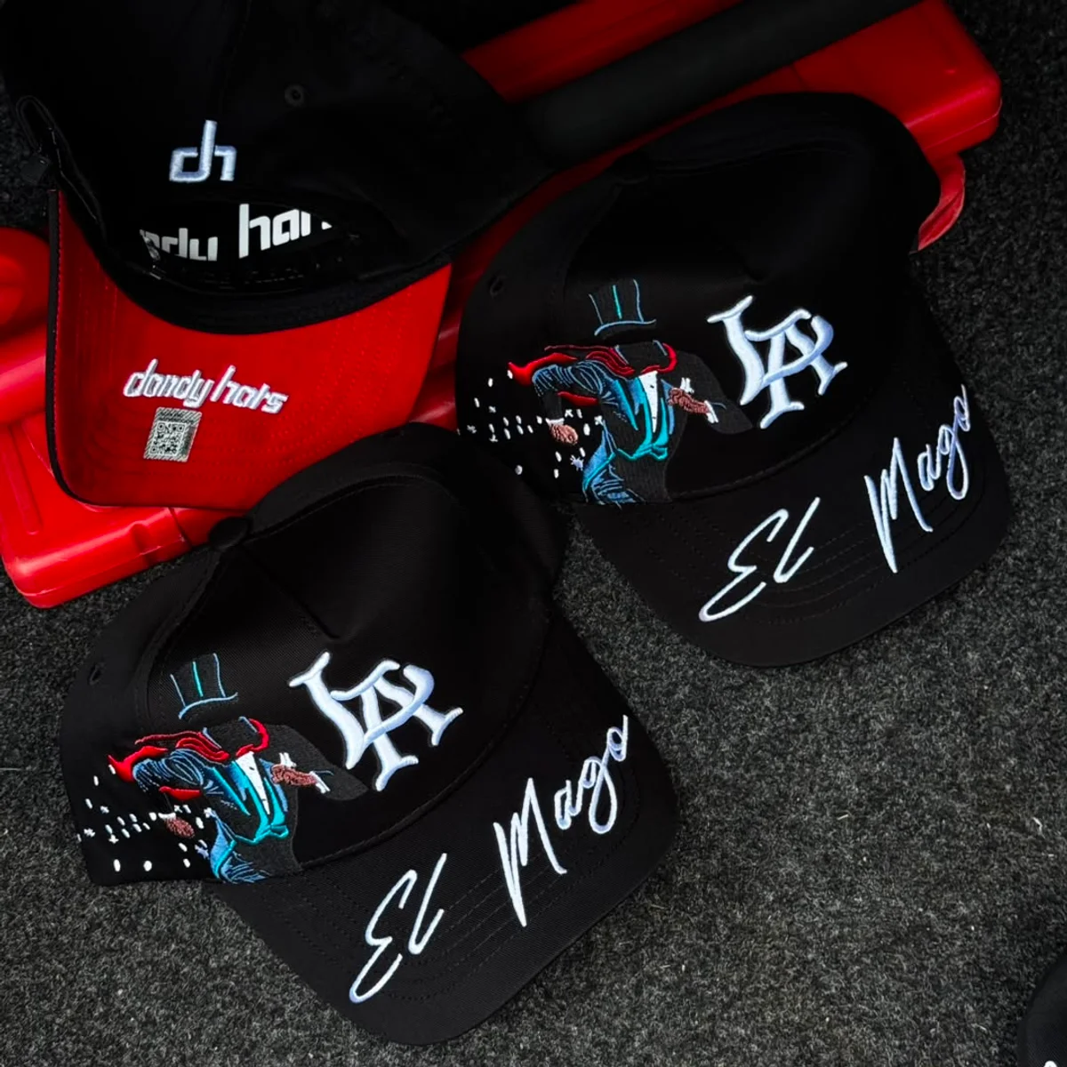 Embroidered Snapback Cap 108
