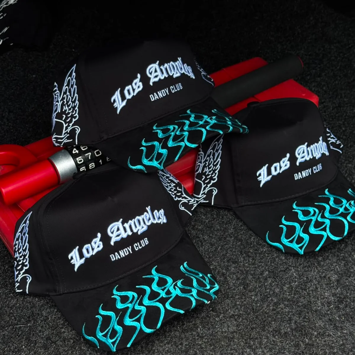 Embroidered Snapback Cap 109
