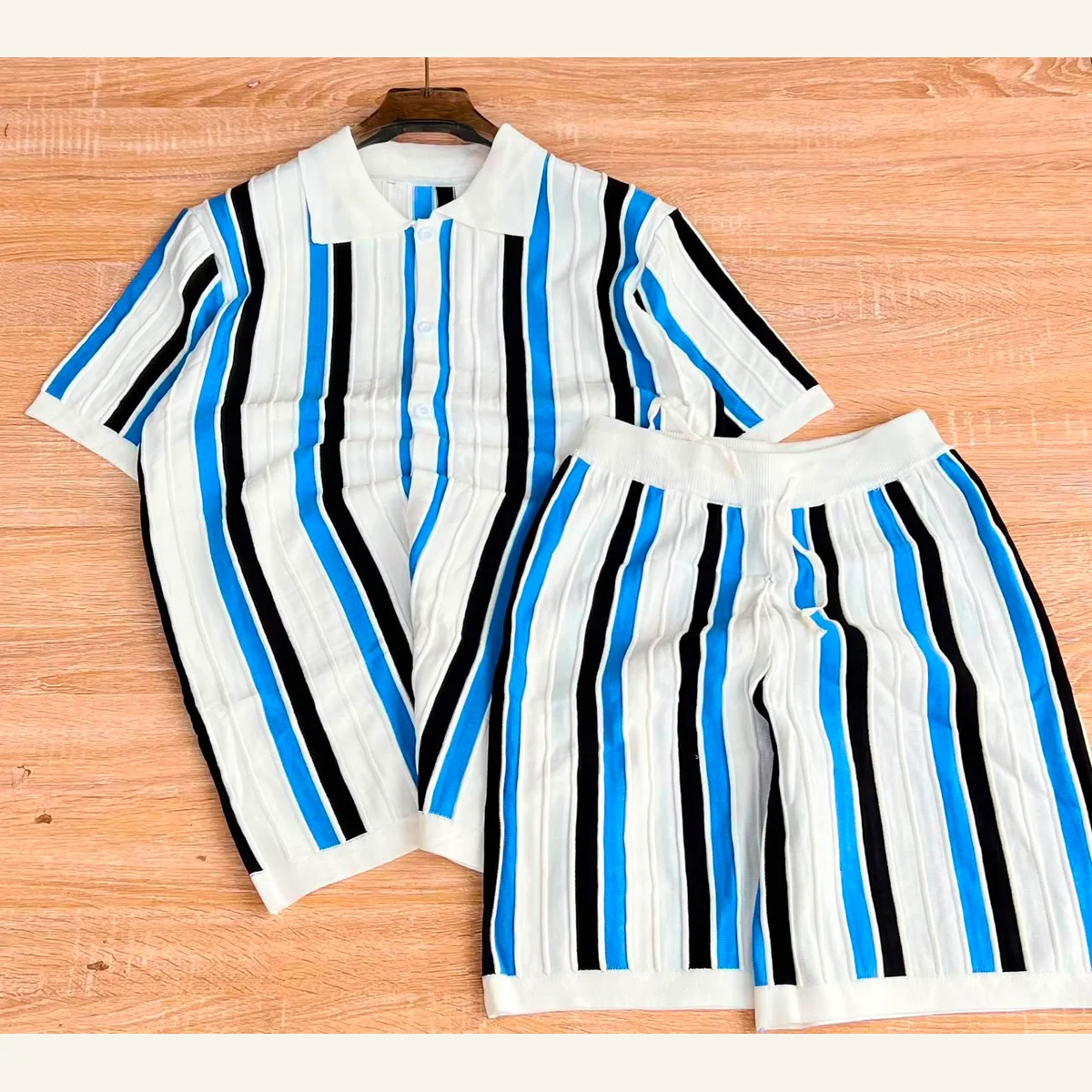 Striped Two-Piece Set 129