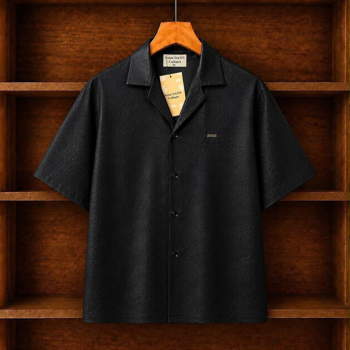 Patterned Short-Sleeve Shirt 147