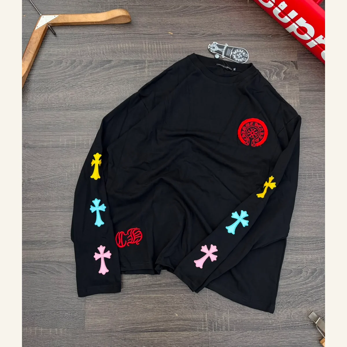 Graphic Long-Sleeve Top 156