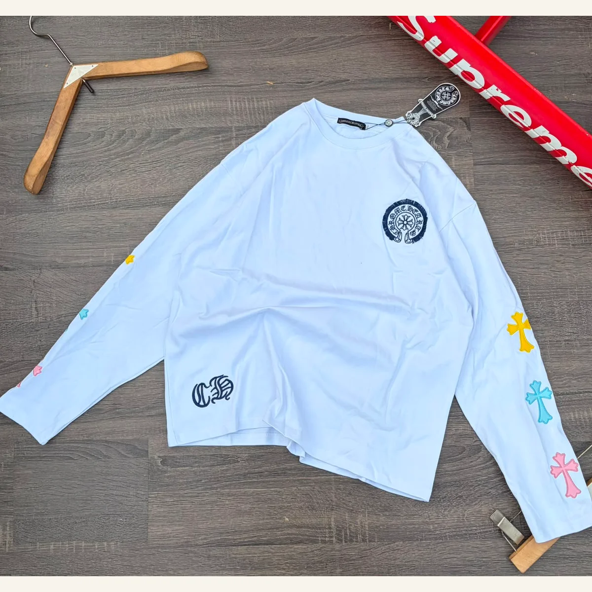 Graphic Long-Sleeve Top 157
