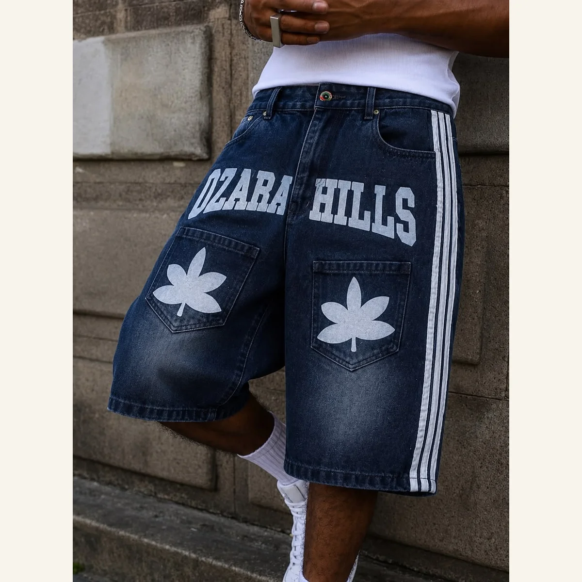 Long Denim Shorts 189