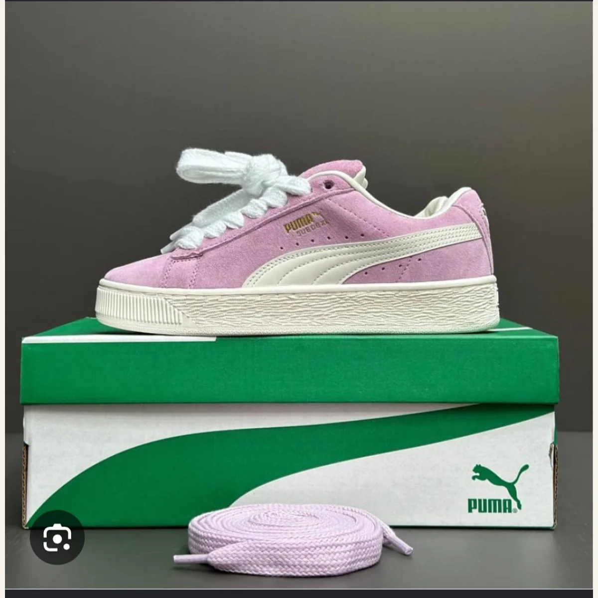 Pink Puma Palermo Sneakers