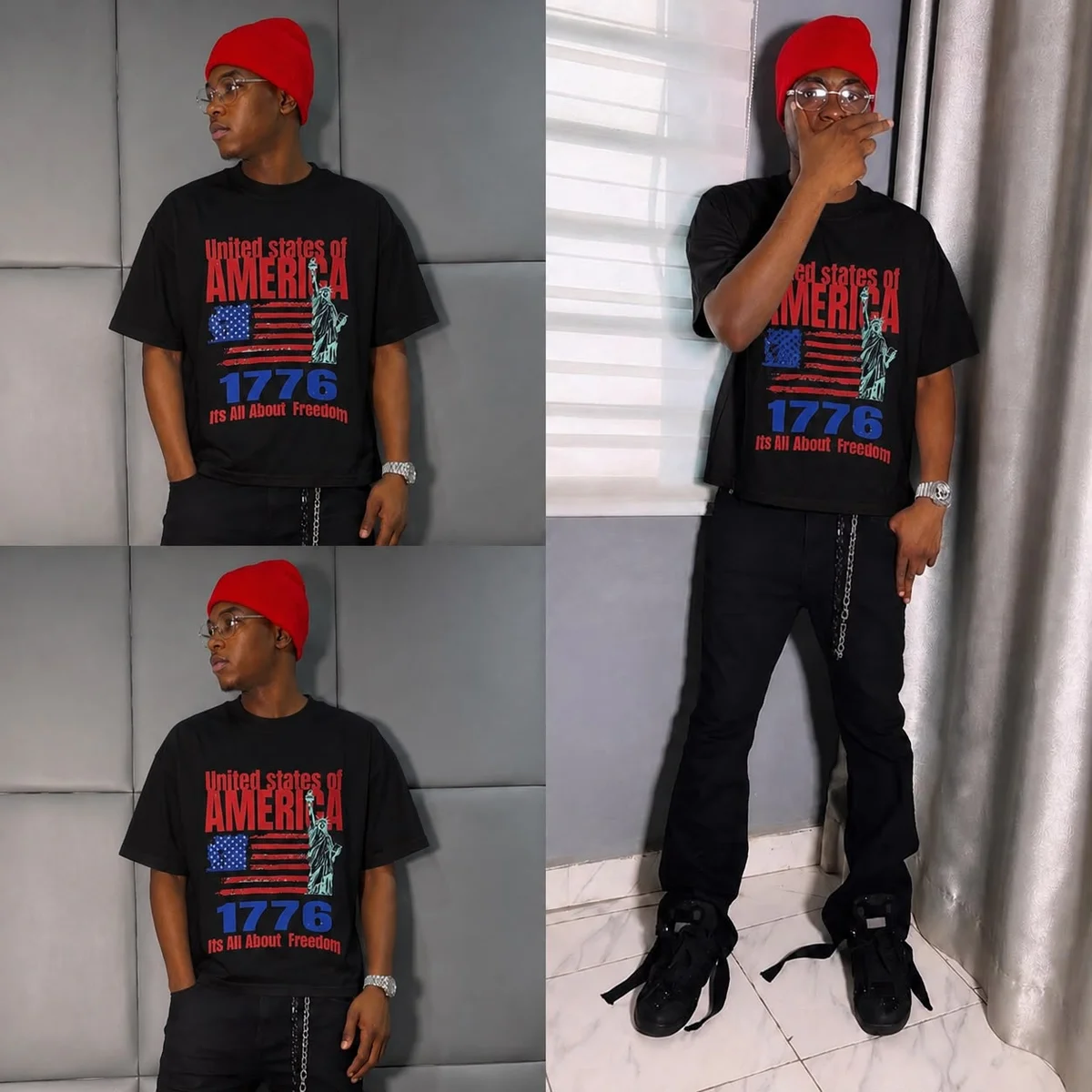 Oversized Graphic T-Shirt 281