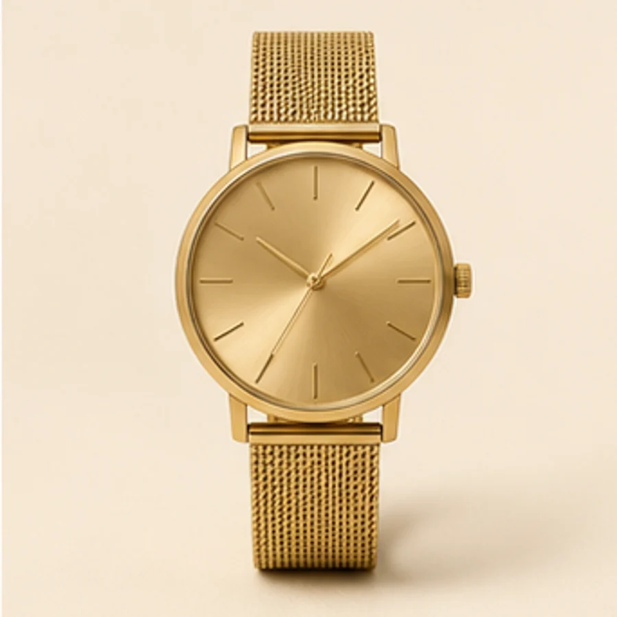 Classic Gold-Tone Watch